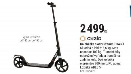 KOLOBĚŽKATOWN7XLSODPRUŽENÍMČERNÁ
