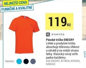 PÁNSKÉTRIČKONAFITNESSAKARDIOENERGYČERVENÉ