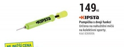 PUMPIČKASDVOJÍFUNKCÍŽLUTO-ČERNÁ