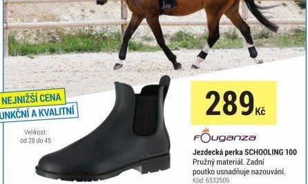 JEZDECKÁPERKAPRODĚTIADOSPĚLÉSCHOOLING100ČERNÁ