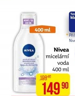 Micelární voda 3v1 Nivea