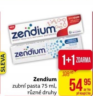 Pasta na zuby Zendium