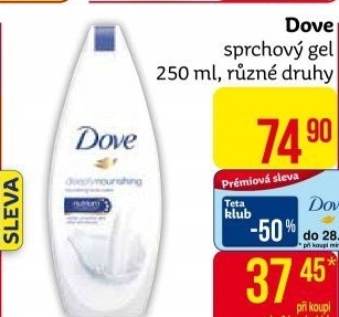 Sprchový gel Dove