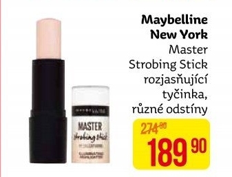 Rozjasňující a konturovací tyčinka Master Strobing Stick Maybelline