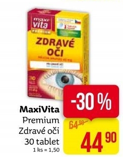 Doplněk stravy Zdravé oči Maxivita Premium