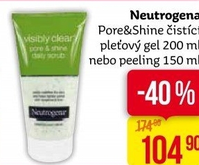 Pleťový gel Visibly Clear Neutrogena
