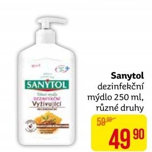Tekuté dezinfekční mýdlo Sanytol