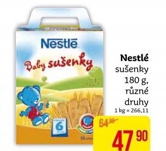Dětské sušenky Nestlé