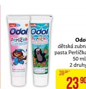 Pasta na zuby dětská Perlička Odol