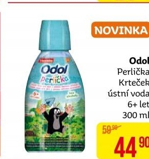Ústní voda dětská Odol Perlička