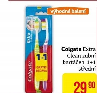 Kartáček na zuby Extra Clean Colgate