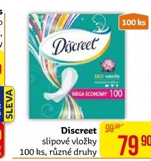 Vložky dámské slipové Discreet