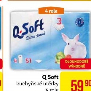 Utěrky kuchyňské Q Soft