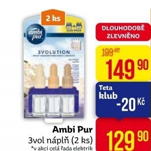 Osvěžovač vzduchu 3 volution Ambi Pur - náplň
