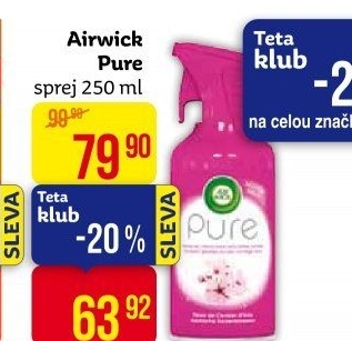 Osvěžovač vzduchu ve spreji Pure Air Wick