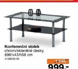 Konferenční stolek Benito
