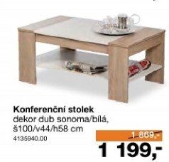 Konferenční stolek Finley
