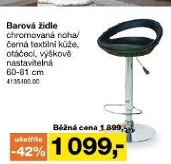 Barová židle Vermont