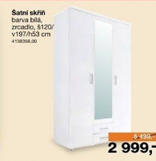 Šatní skříň Karl