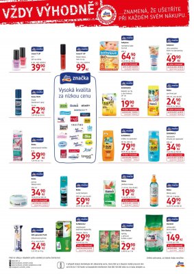 akční leták dm drogerie 7.6.2017-12.6.2017