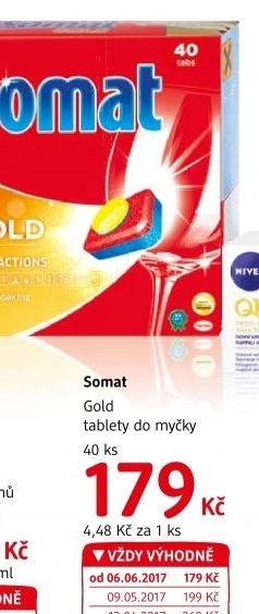 Tablety do myčky Gold Somat