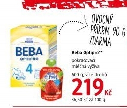 Mléčná výživa Beba Optipro Nestlé