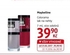 Lak na nehty Colorama Maybelline