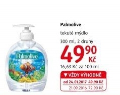 Tekuté mýdlo Palmolive