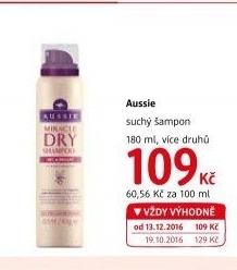 Šampon suchý Aussie