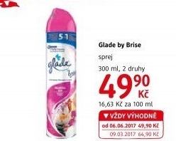 Osvěžovač vzduchu ve spreji Glade by Brise