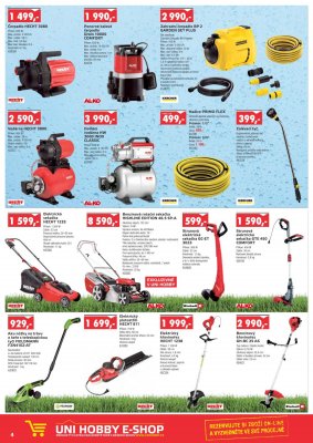 akční leták UNI HOBBY 8.6.2017-21.6.2017
