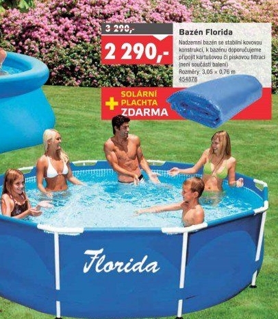 Bazén Florida Marimex - UNI HOBBY akcniletaky.com