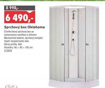 Sprchový kout Oklahoma SaniPro