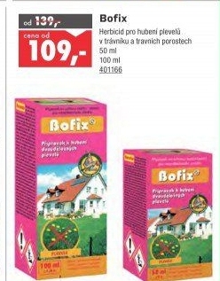 Postřik proti plevelu Bofix Nohel Garden