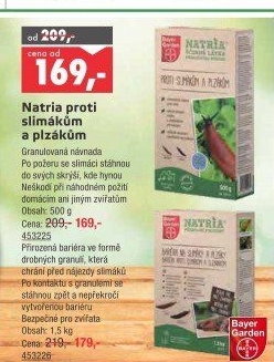 Přípravek proti slimákům a plzákům Natria Bayer Garden