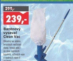 Bazénový vysavač Clean Vac Marimex