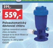 Dávkovač chlóru poloautomatický Marimex