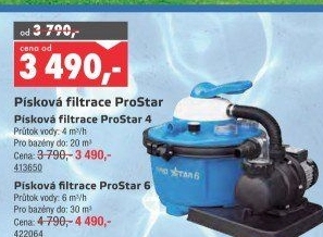 Písková filtrace ProStar 4 Marimex