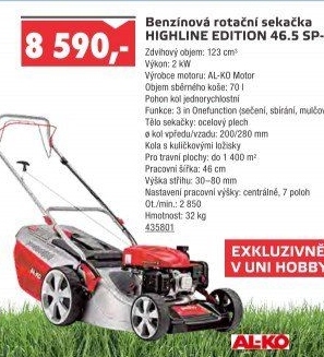 Benzínová sekačka AL-KO Highline Edition 46.5 SP-A