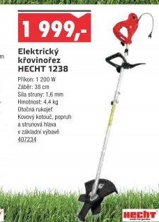 Elektrický křovinořez Hecht 1238