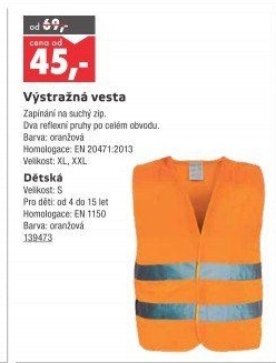 Reflexní vesta
