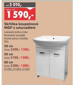 Skřínka pod umyvadlo