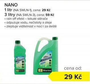 Letní směs do ostřikovačů Nano Starline