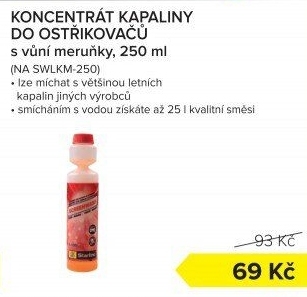 Letní koncentrát kapaliny do ostřikovačů Starline