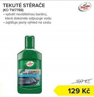 Tekuté stěrače Turtle Wax