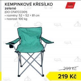 Kempinkové křeslo CarFace