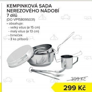Sada kempingového nádobí Store Line Banquet