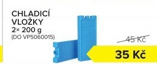 Náplně do chladicího boxu - chladící vložky