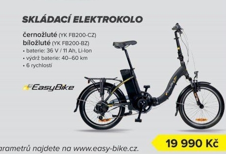 Elektrokolo EasyBike Fold