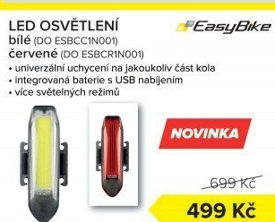 LED světlo na kolo EasyBike